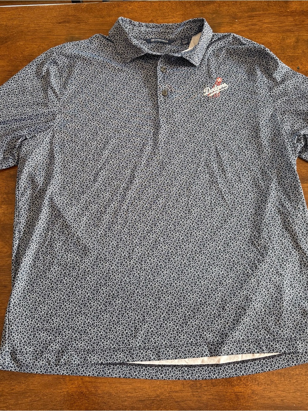 Cutter & Buck Los Angeles Dodgers Polo Men’s XL Navy Blue